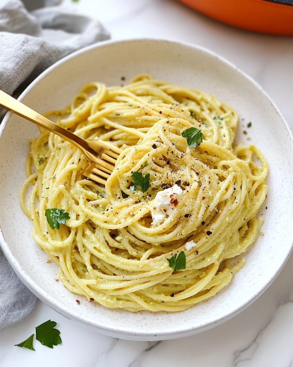 Creamy Zucchini and Chicken Pasta Recipe - Recipe Image