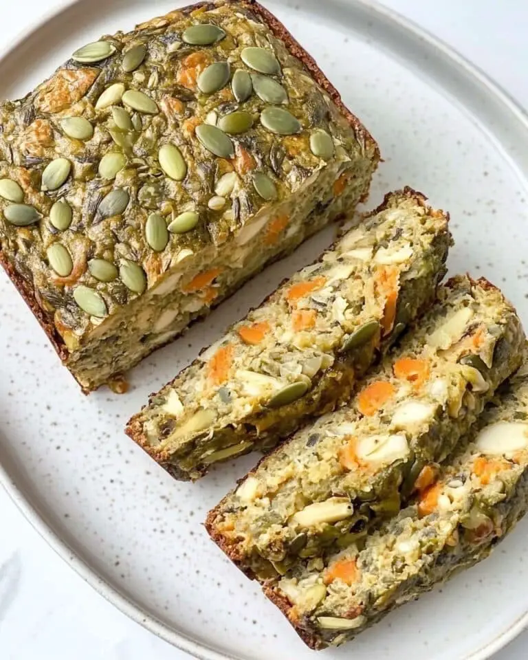 Cheddar & Mixed Vegetable Loaf Recipe