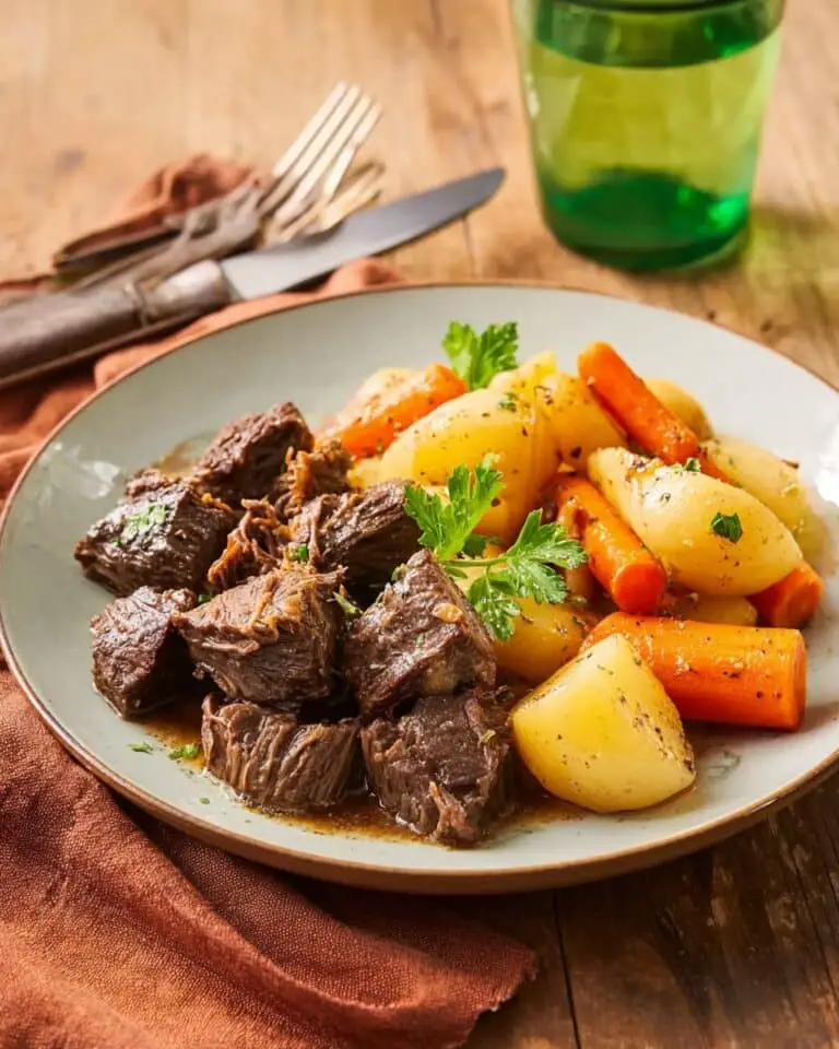 Easy Slow Cooker Pot Roast Recipe
