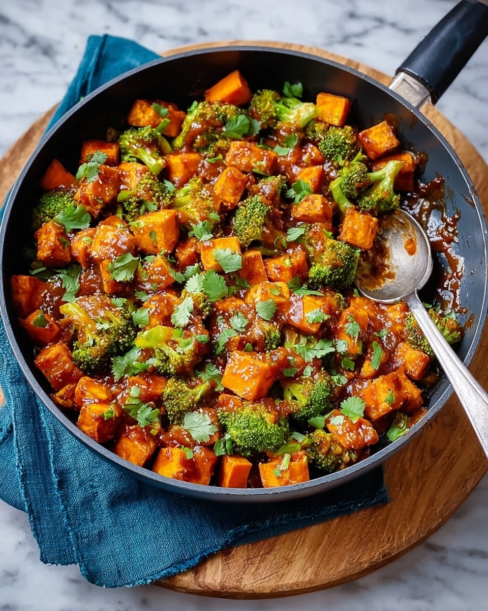 One-Pan Honey BBQ Chicken & Sweet Potatoes Recipe - Recipe Image