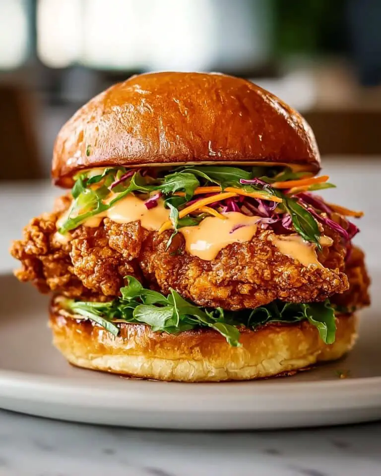 Thai Fried Chicken Sandwich Recipe