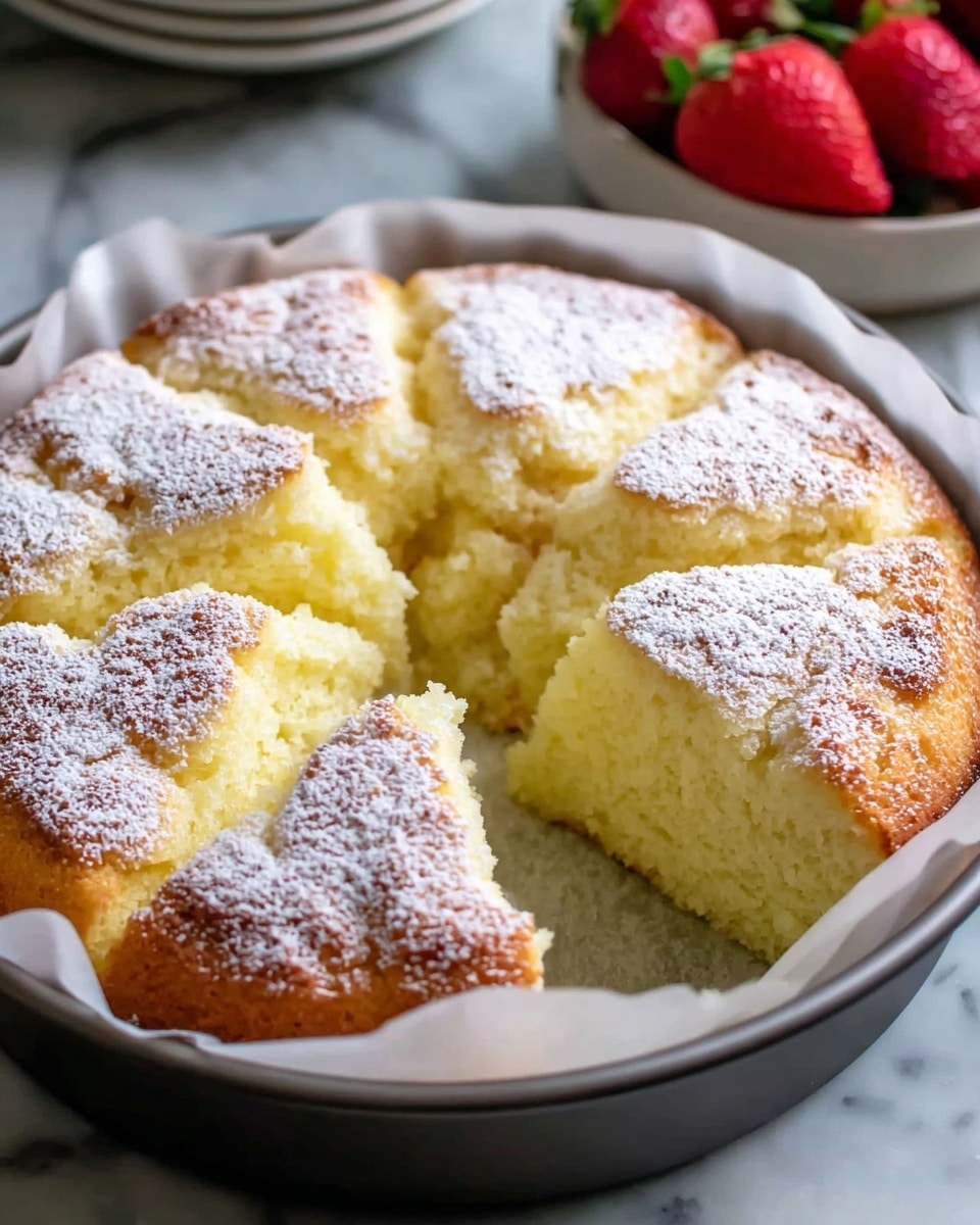 French Butter Cake Recipe - Recipe Image
