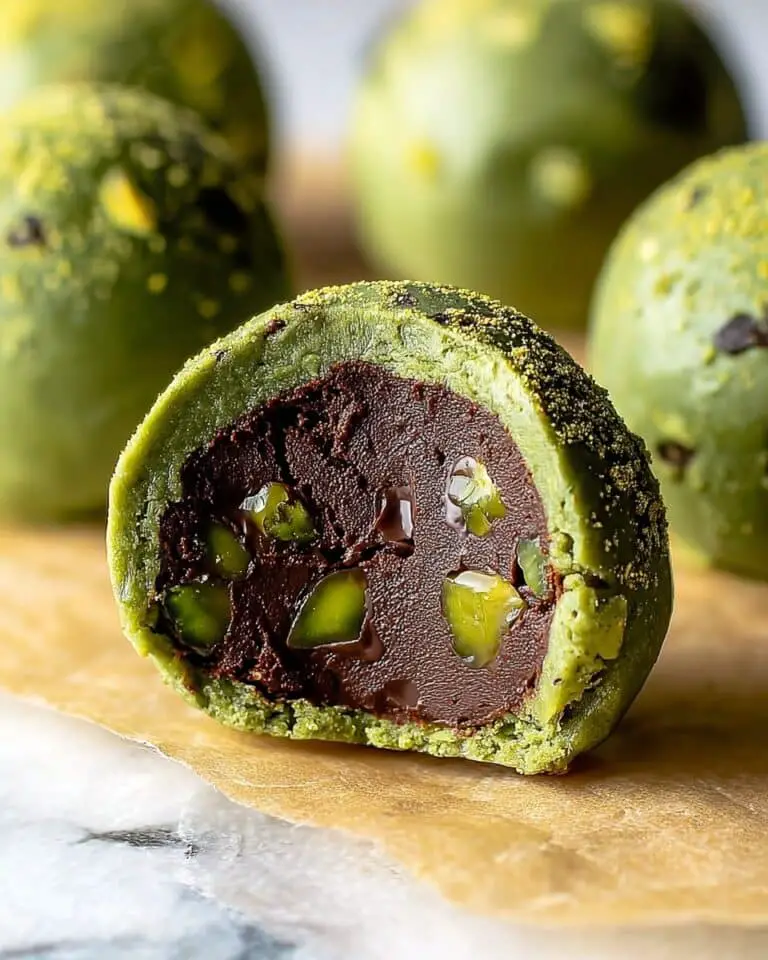 Pistachio Ferrero Rocher Brownies Recipe