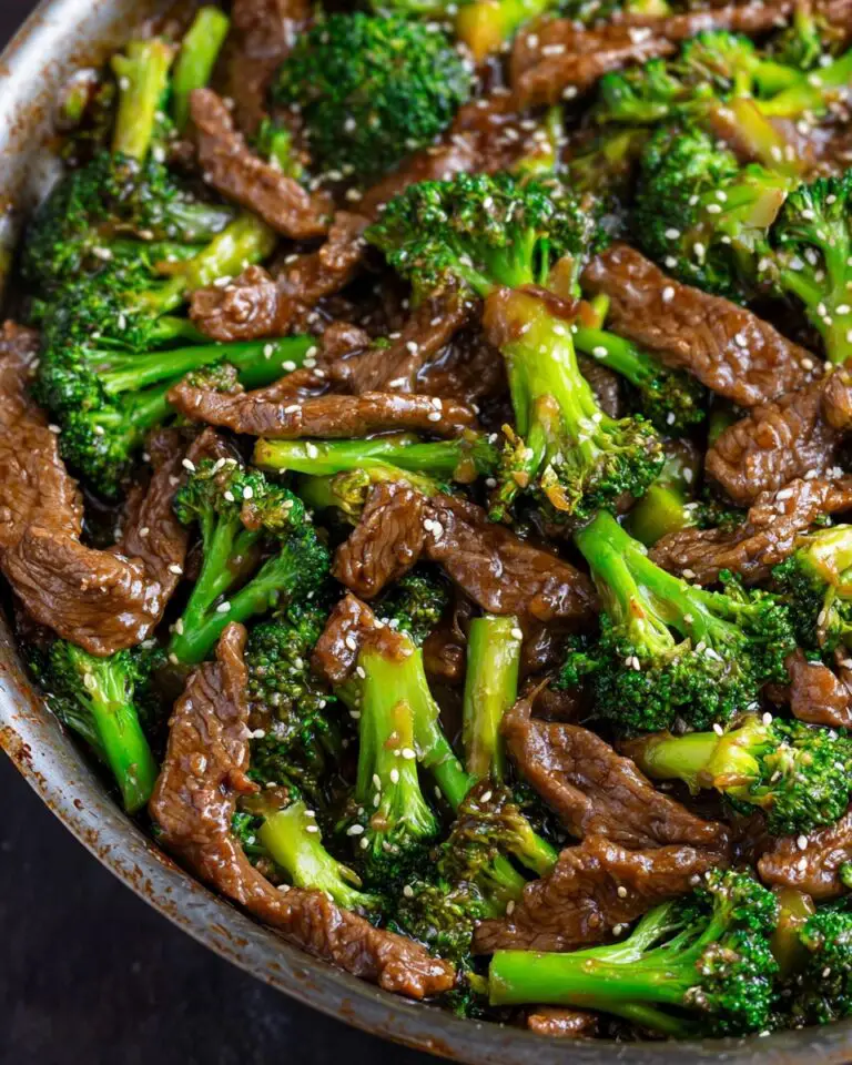 Saucy Beef with Broccoli Recipe