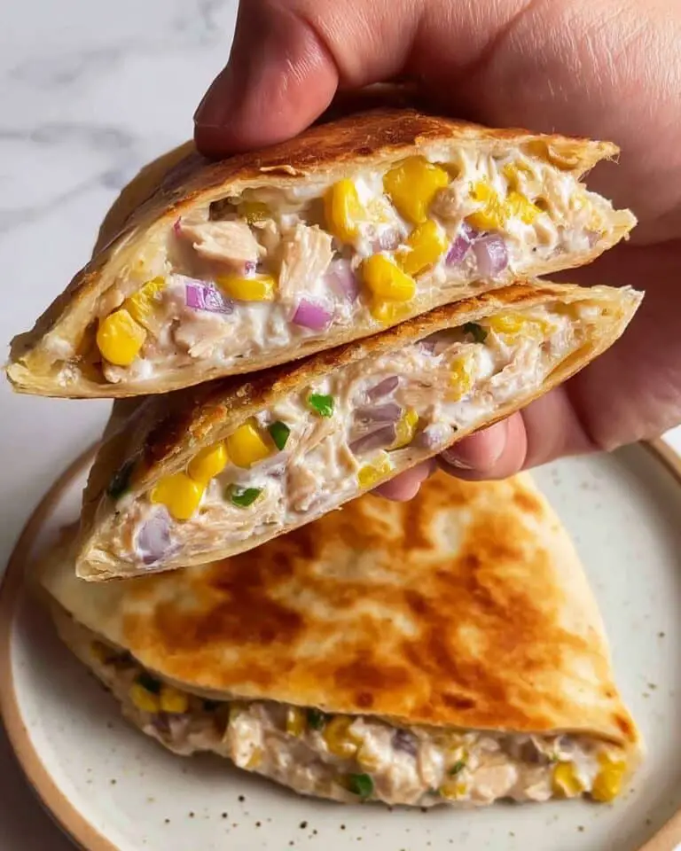 Healthy Tuna Melt Wrap Recipe