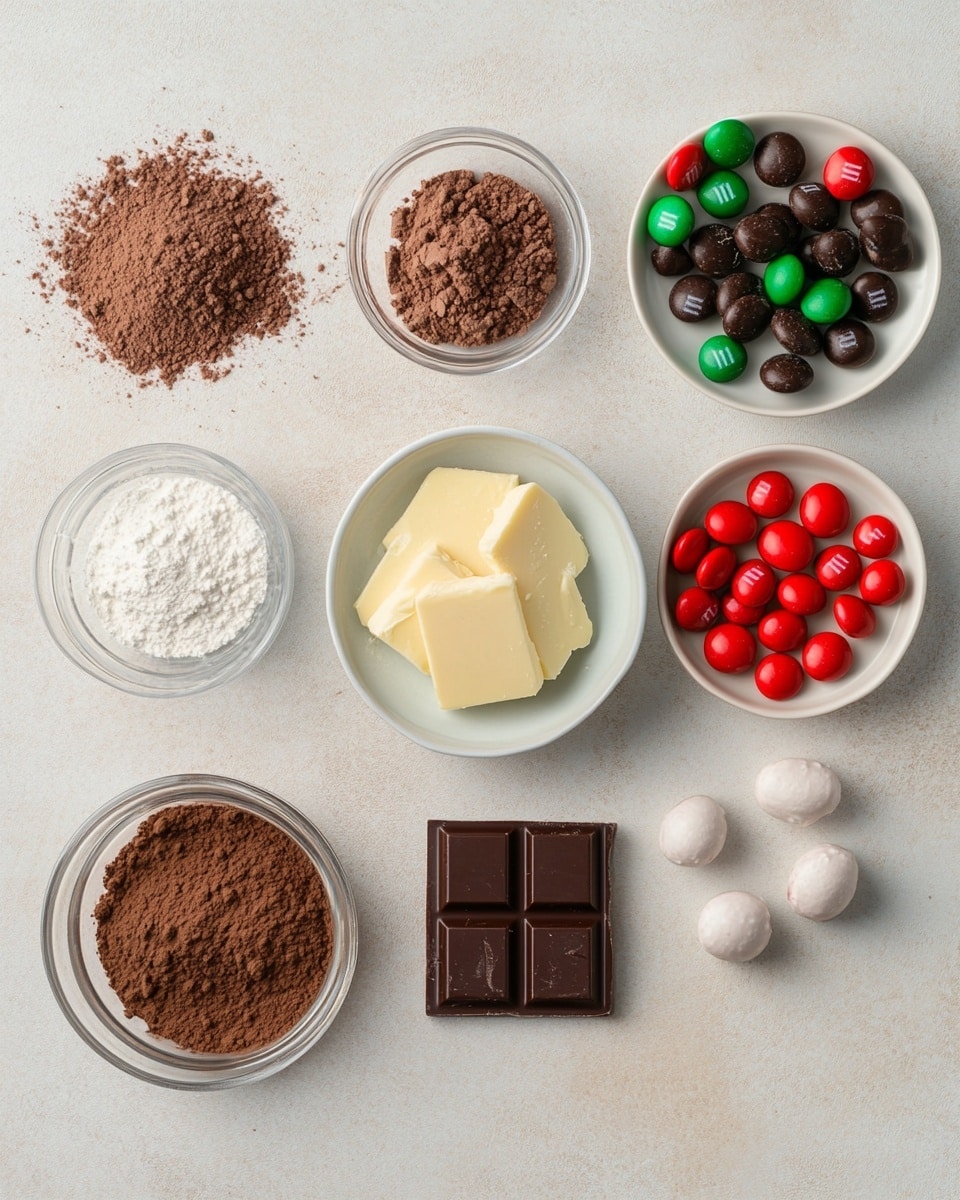 Peppermint Chocolate Christmas Slice Recipe - Recipe Image