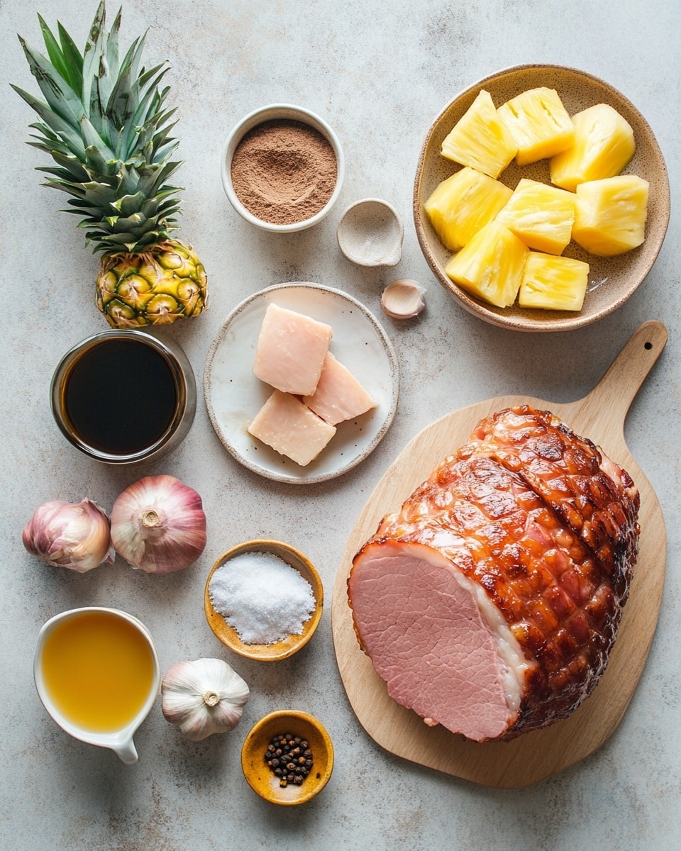 Christmas Maple Glazed Ham Recipe - Recipe Image