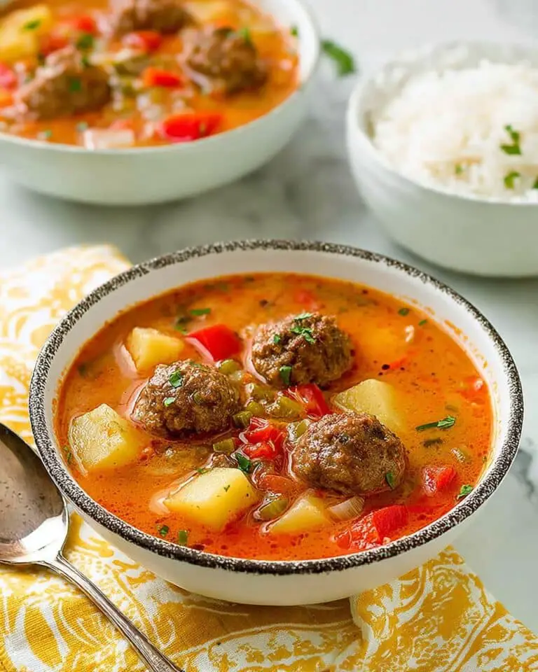 Albondigas Soup with Mexican Meatballs Recipe