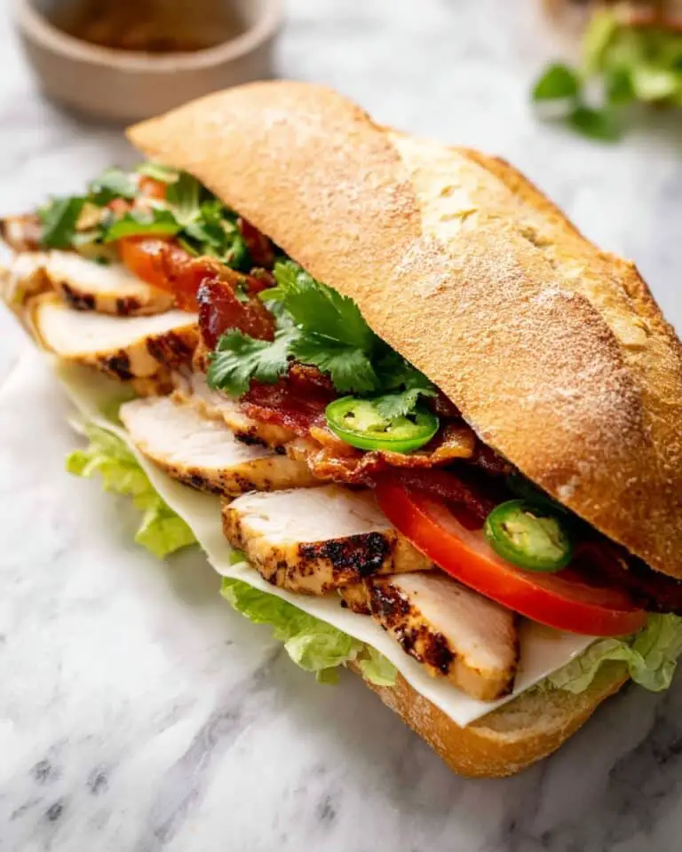 Flavor-Packed Chicken Torta Sandwich Recipe
