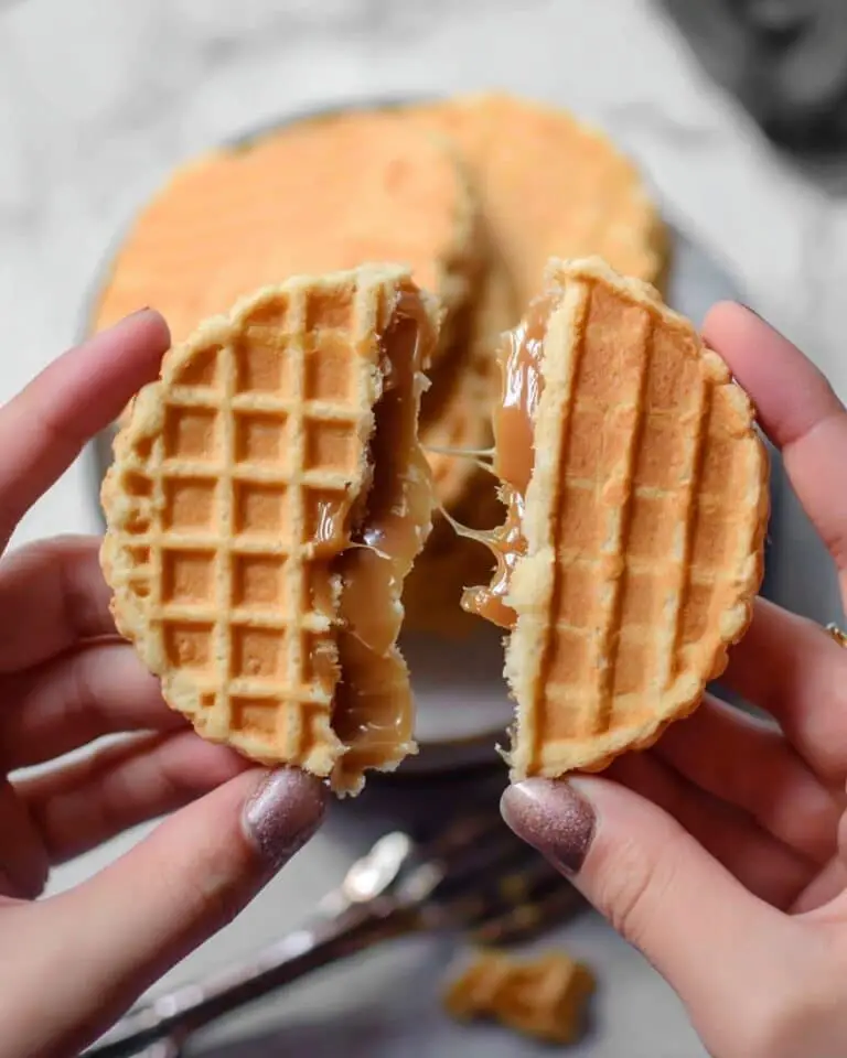 Stroopwafels Recipe: Delicious Waffle Cookies with Caramel Filling Recipe