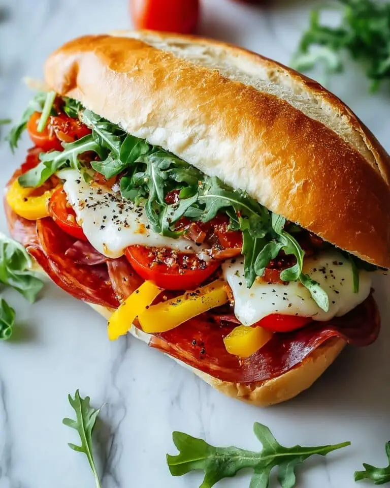 Baked Italian Grinder Sandwiches Recipe