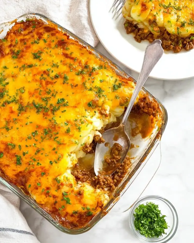 Creamy One-Pot Beef and Potato Casserole Recipe