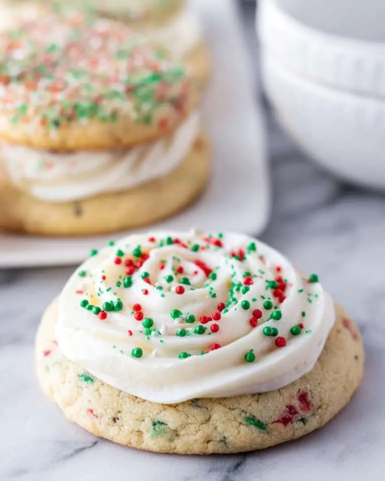 Christmas Funfetti Crumbl Cookies Recipe