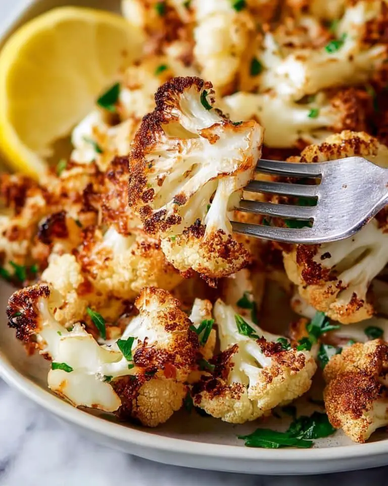 The Best Roasted Cauliflower is Crispy Recipe