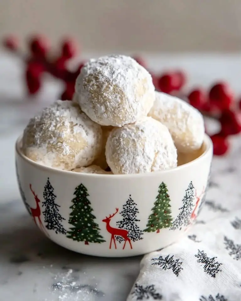 Pecan Snowball Cookies Recipe