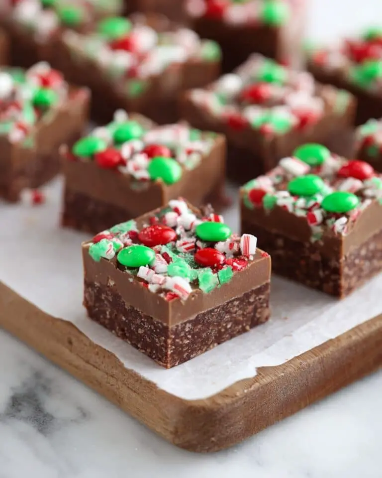 Peppermint Chocolate Christmas Slice Recipe