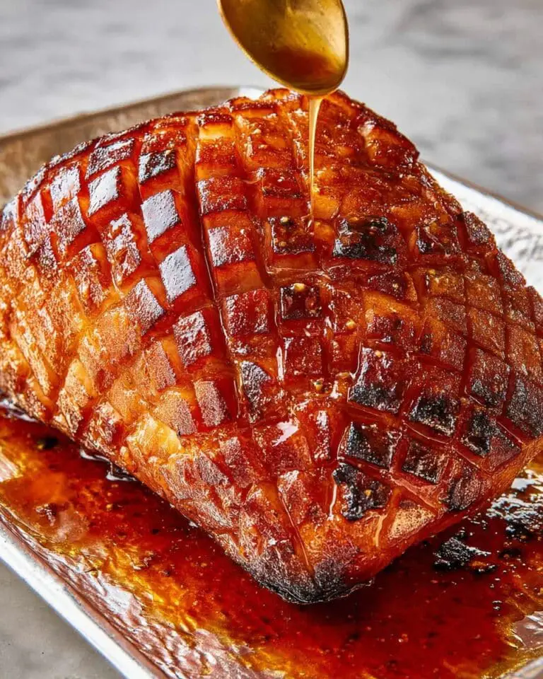 Christmas Maple Glazed Ham Recipe