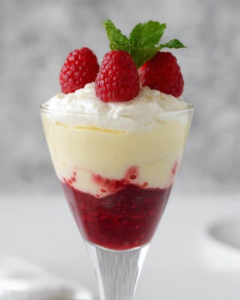 Christmas Trifle Delight with Pears, Raspberries, and Amaretto Recipe