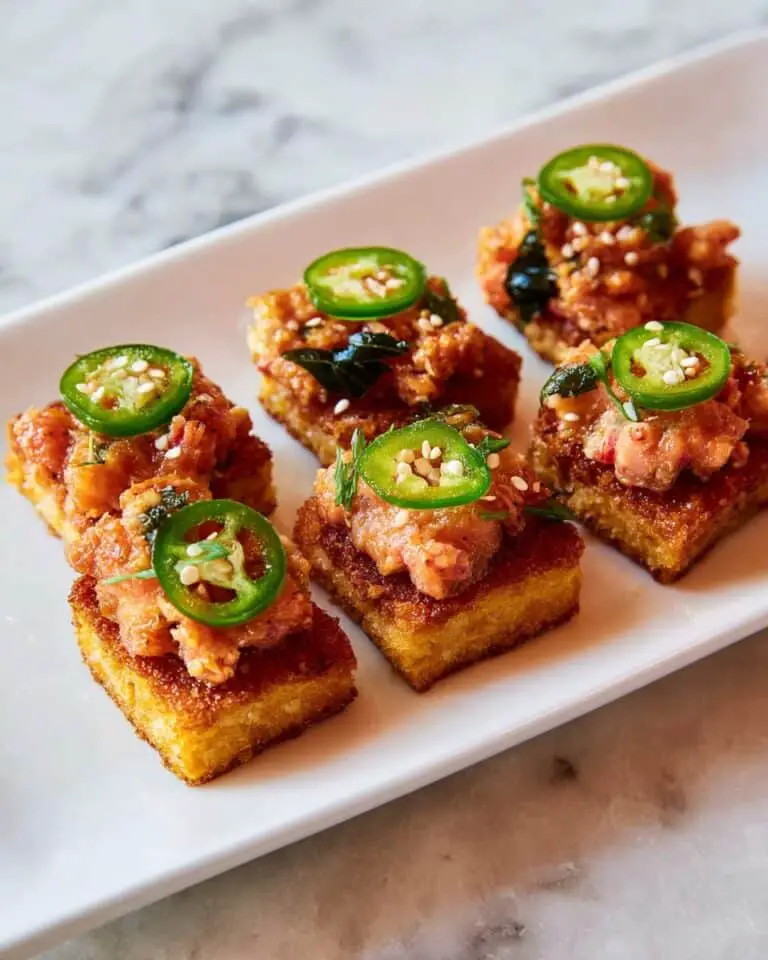 Crispy Rice with Spicy Salmon Recipe