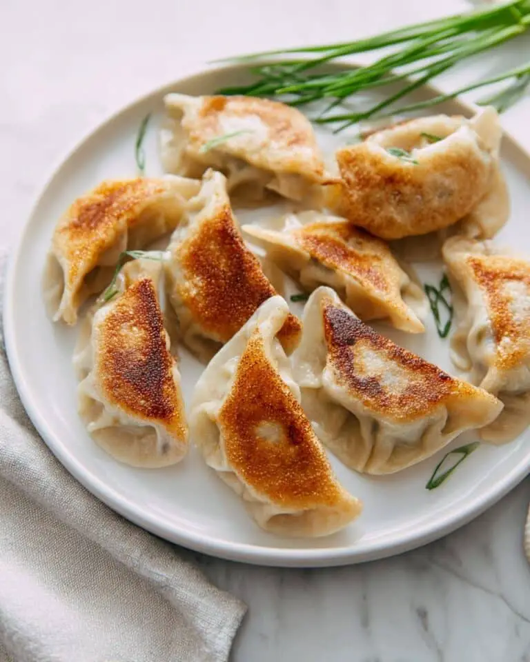 Pork Chive Dumplings with Sichuan Infused Oil Recipe