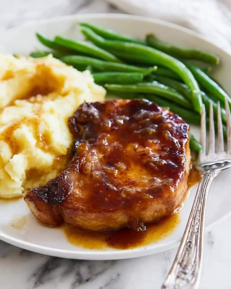 Honey Garlic Pork Chops Recipe