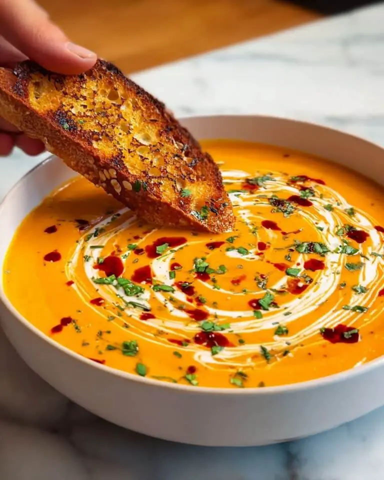 Roasted Butternut Squash Soup with Coconut Milk and Fresh Herbs Recipe