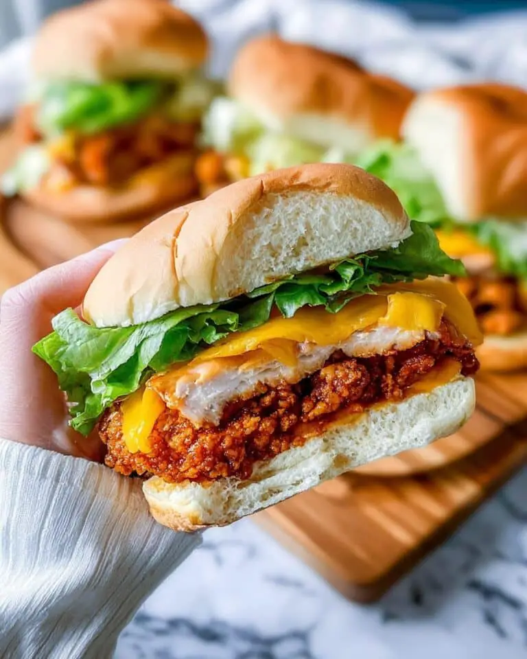 Spicy Crispy Chicken Burger Recipe