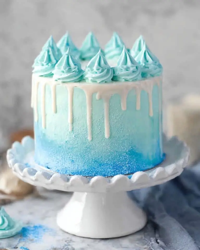Winter Wonderland White Chocolate Cake Recipe