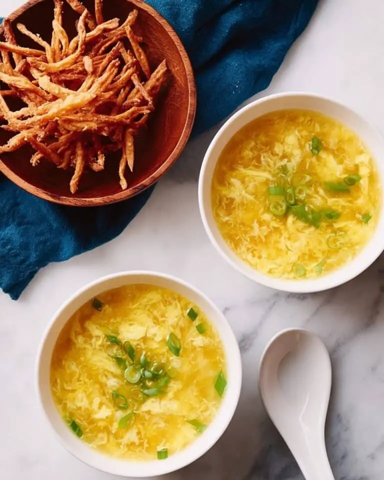 Quick and Easy Egg Drop Soup Recipe