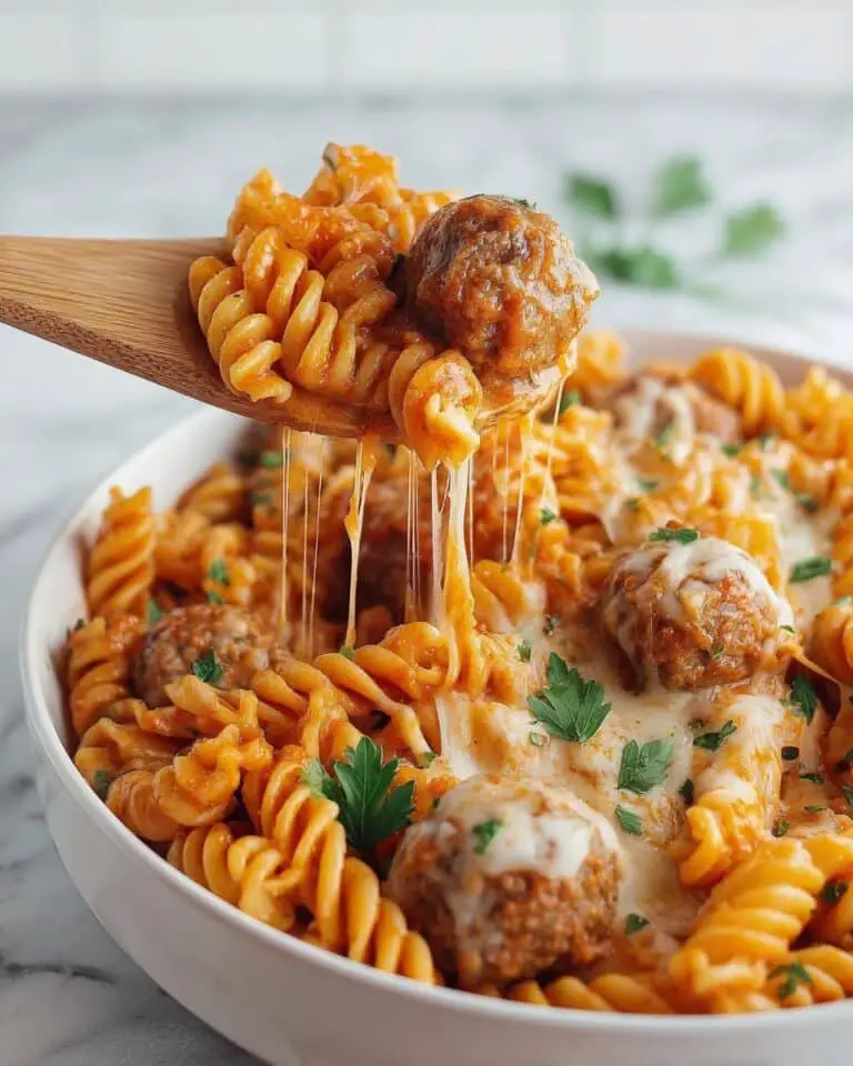 Dump and Bake Meatball Casserole Recipe