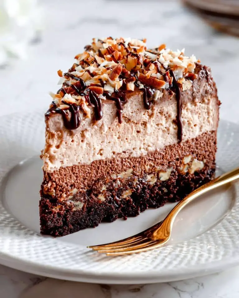 German Chocolate Cheesecake Recipe