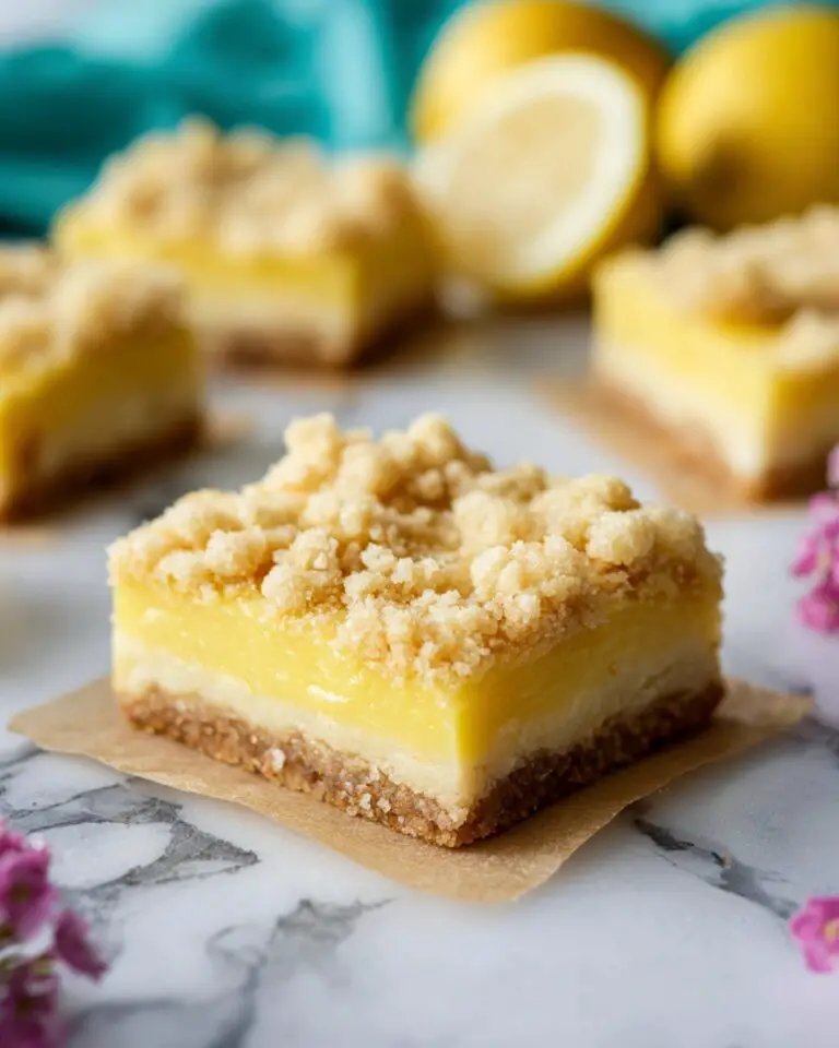Lemon Crumb Bars Recipe