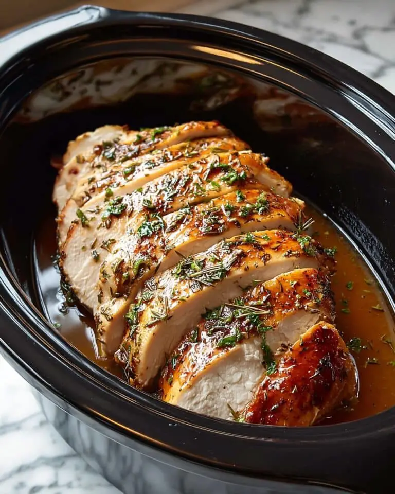 Slow Cooker Amish Maple Turkey Breast Recipe