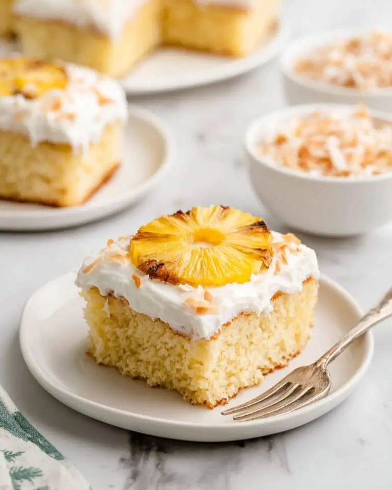 4 Ingredient Pineapple Cake Recipe