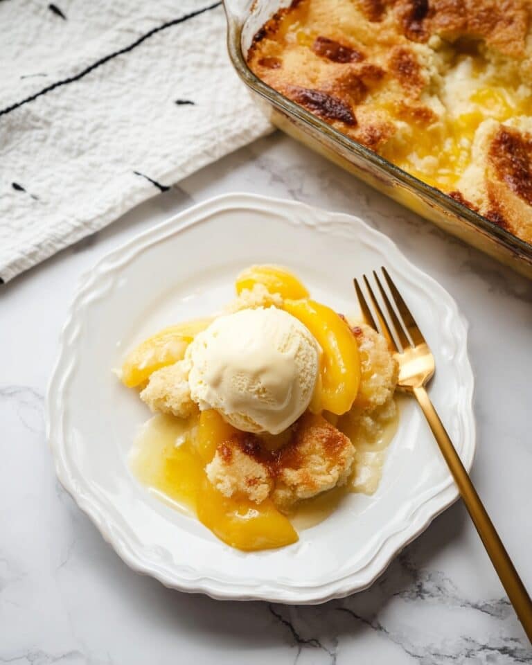 Gooey Lemon Cobbler Recipe