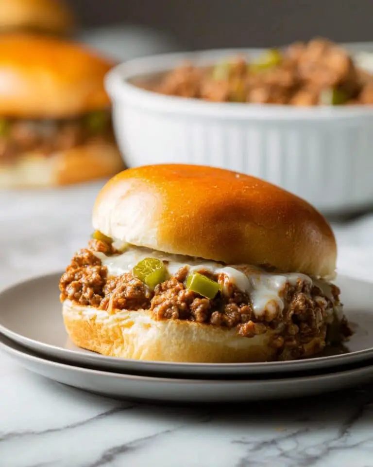 Philly Cheese Steak Sloppy Joes Recipe