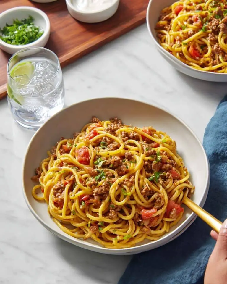 Taco Spaghetti Recipe