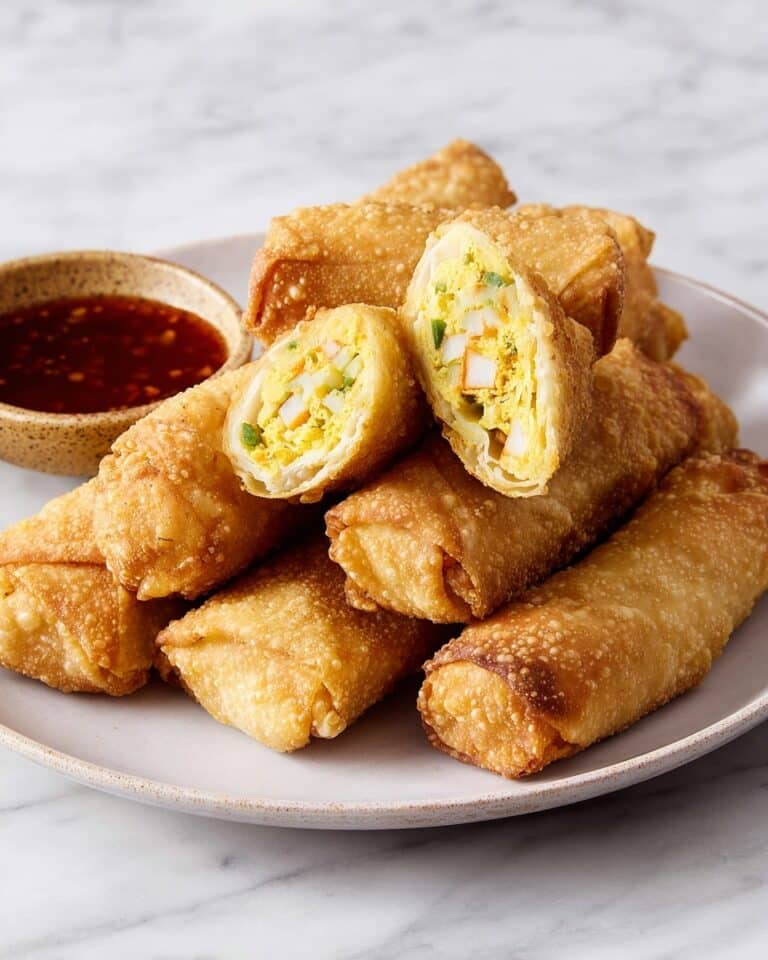 Crab Cake Egg Rolls Recipe