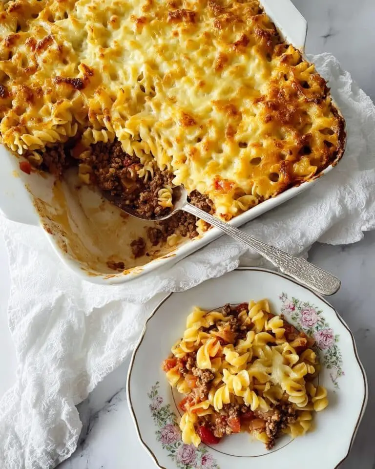Hearty Sauerkraut Casserole with Venison and Melty Cheese Recipe