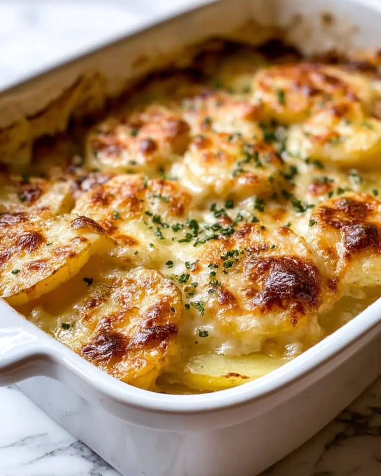 Smothered Pork Chop Scalloped Potato Casserole Recipe