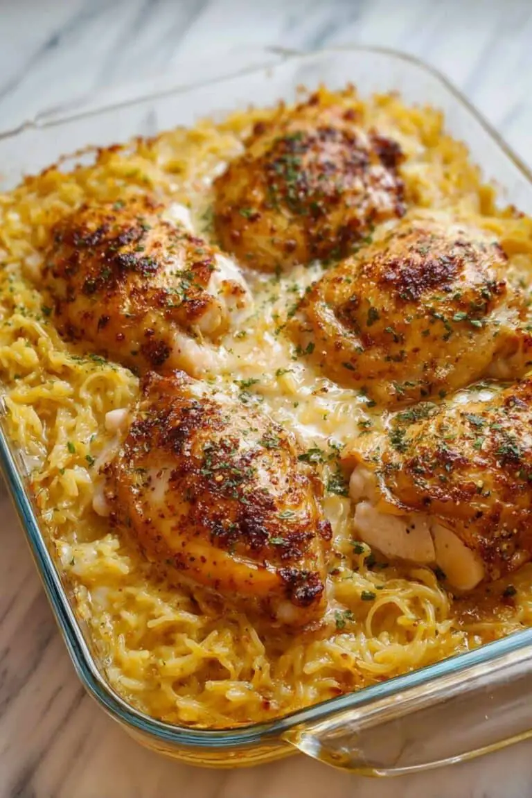 Forgotten Chicken and Rice Casserole Recipe