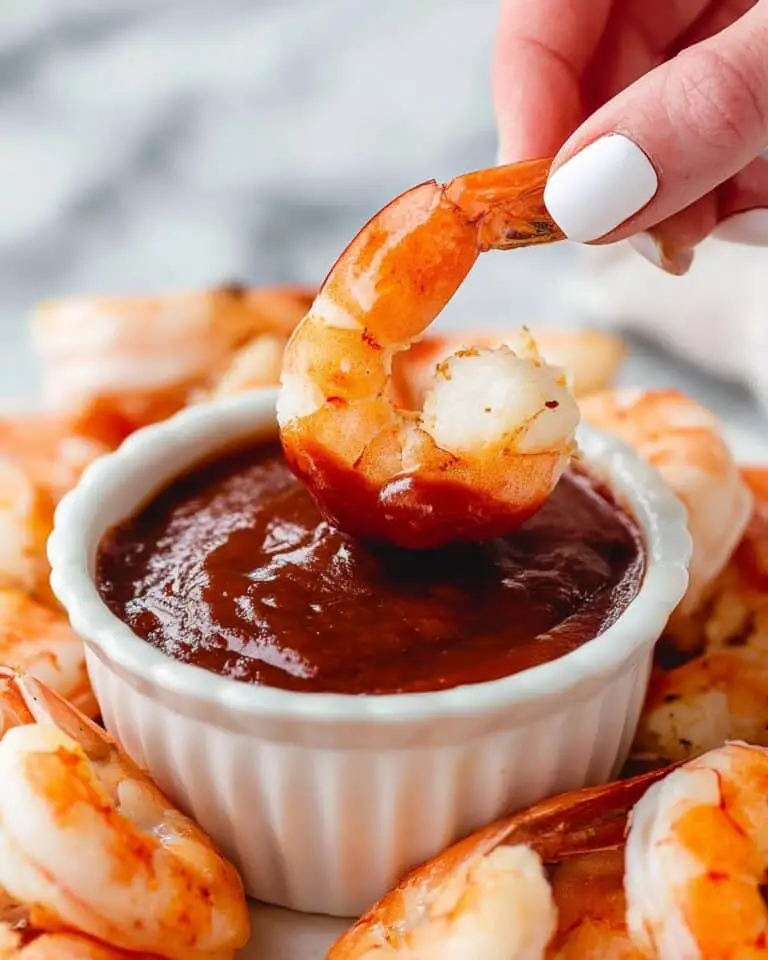 Shrimp Cocktail with Homemade Cocktail Sauce Recipe
