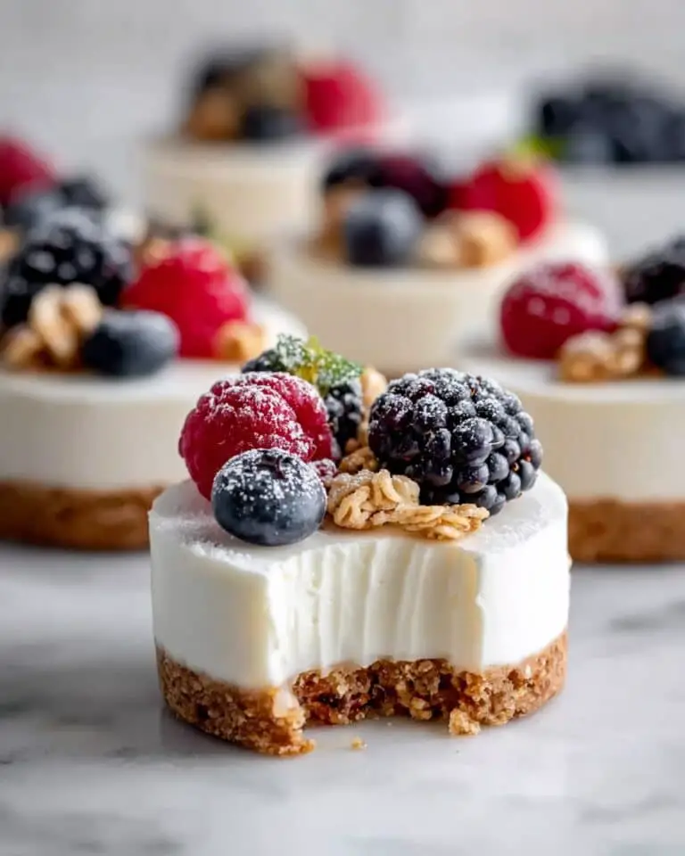 Frozen Yogurt Granola Cups Recipe