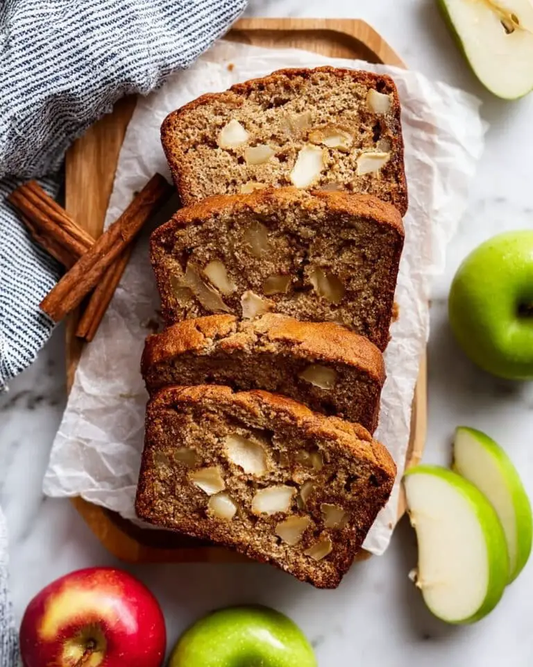Apple Bread with Cider Glaze Recipe