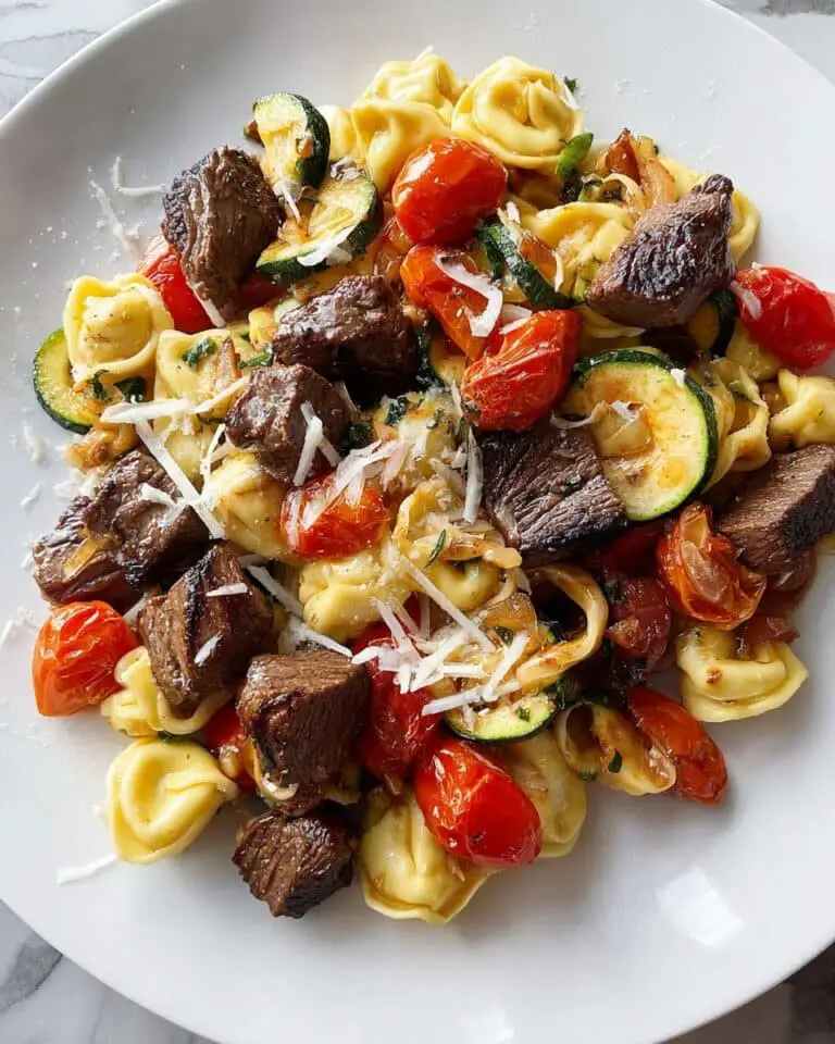 Holiday Steak & Tortellini Skillet Recipe