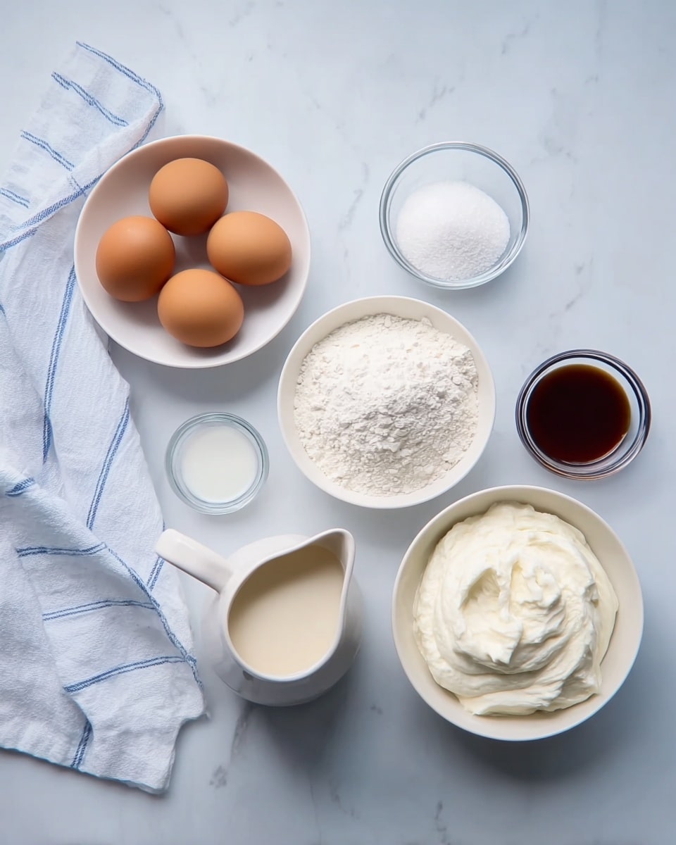 A rectangular loaf of cake with a thick, dark brown top crust and firmer edges sits on crinkled parchment paper over a white marbled surface. One slice is cut from the loaf and laid flat next to it, showing a smooth, creamy light beige interior with a soft texture. The dark crust contrasts sharply with the pale inside, and small crumbs are scattered around the base of the slice. The lighting highlights the texture of the cake and crust in a warm, natural way. photo taken with an iphone --ar 4:5 --v 7