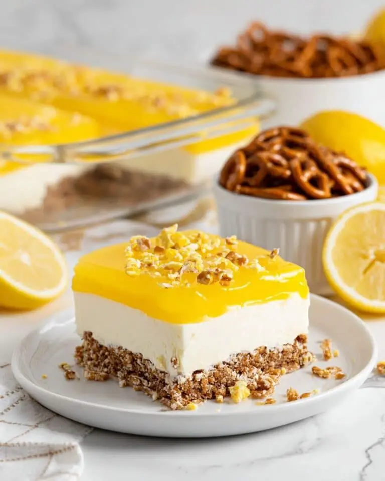 Lemon Pretzel Dessert Recipe