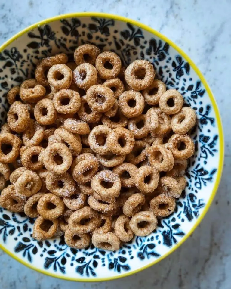 Mini Donut Hot Buttered Cheerios Recipe