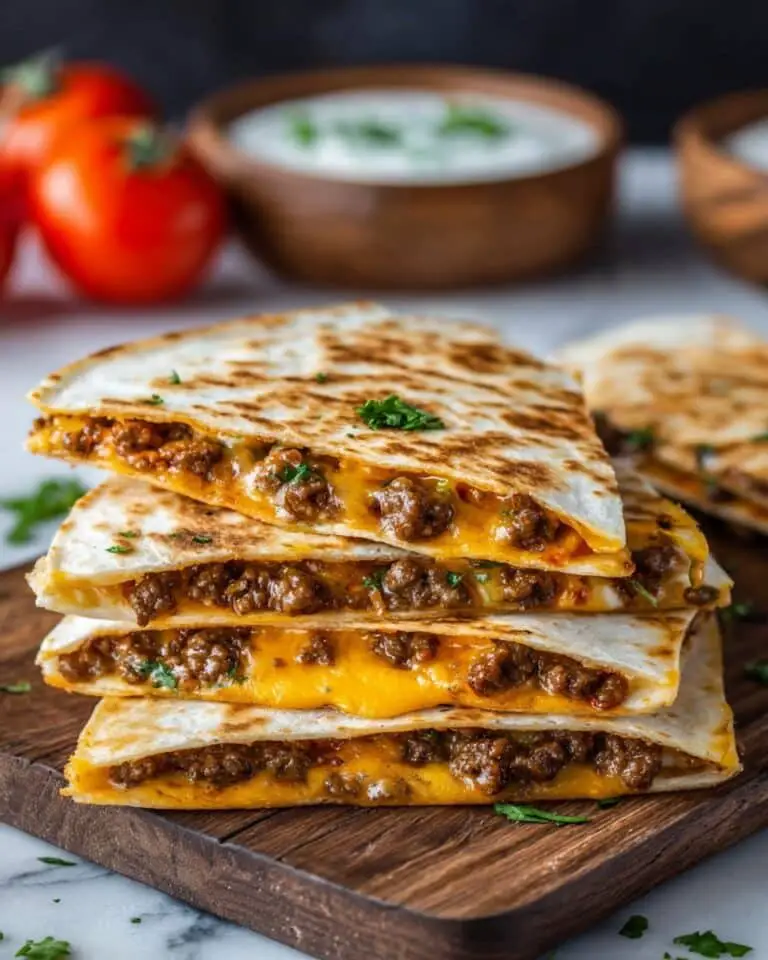 Smashburger Quesadillas Recipe
