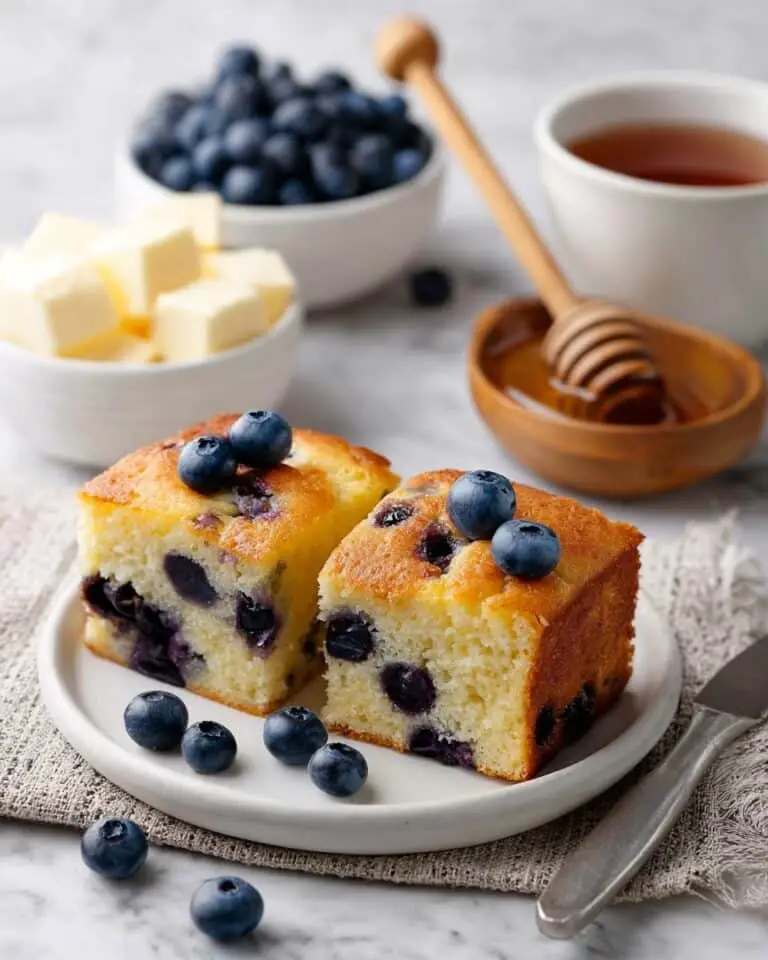 Blueberry Biscuits with Honey Butter Recipe